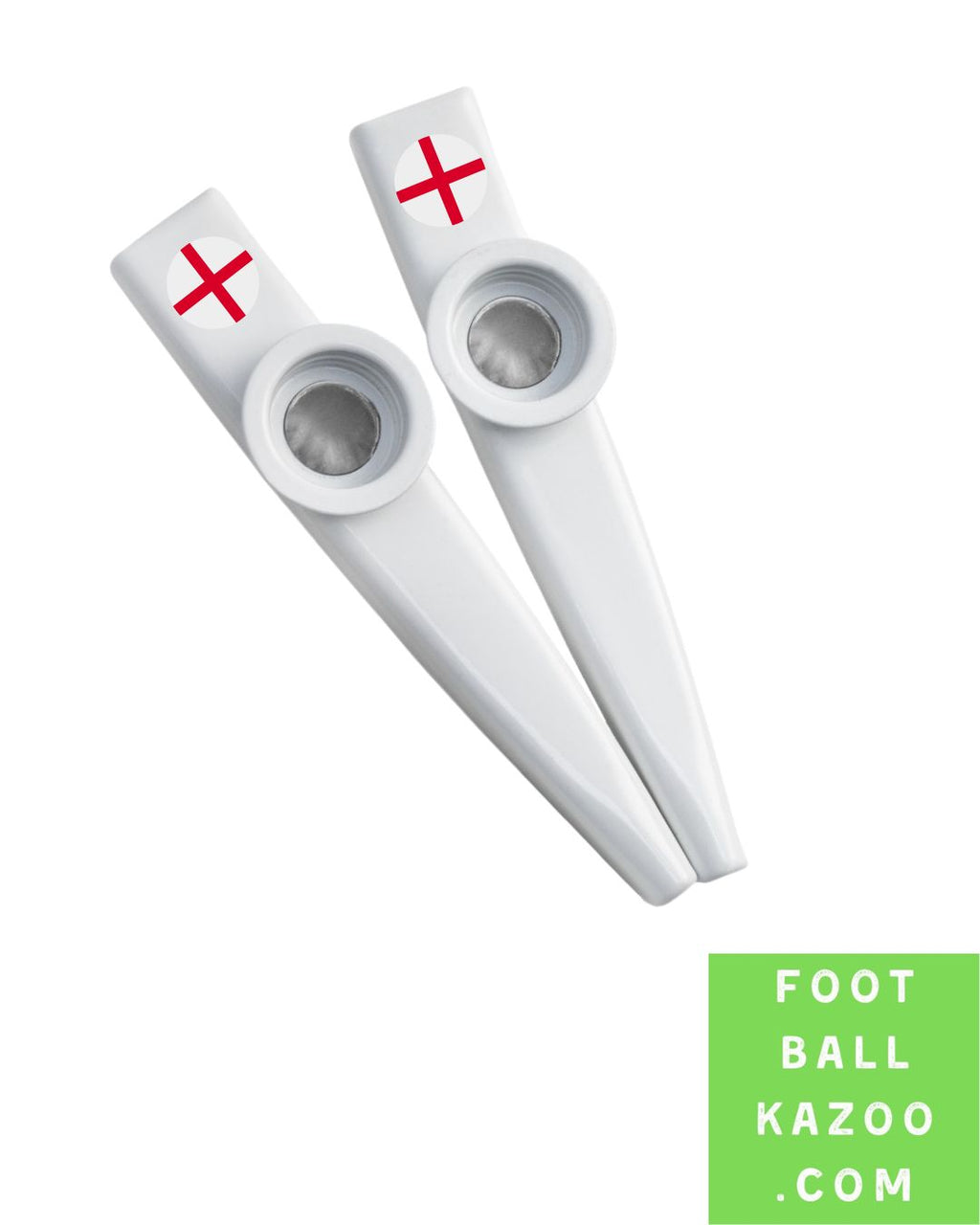 International Football Kazoo  - England (white & red)