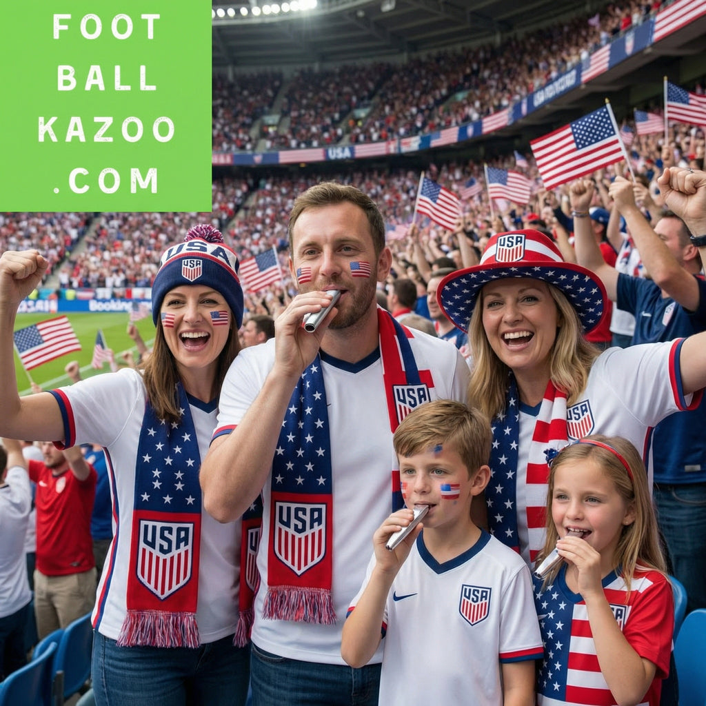International Football Kazoo  - USA Blue